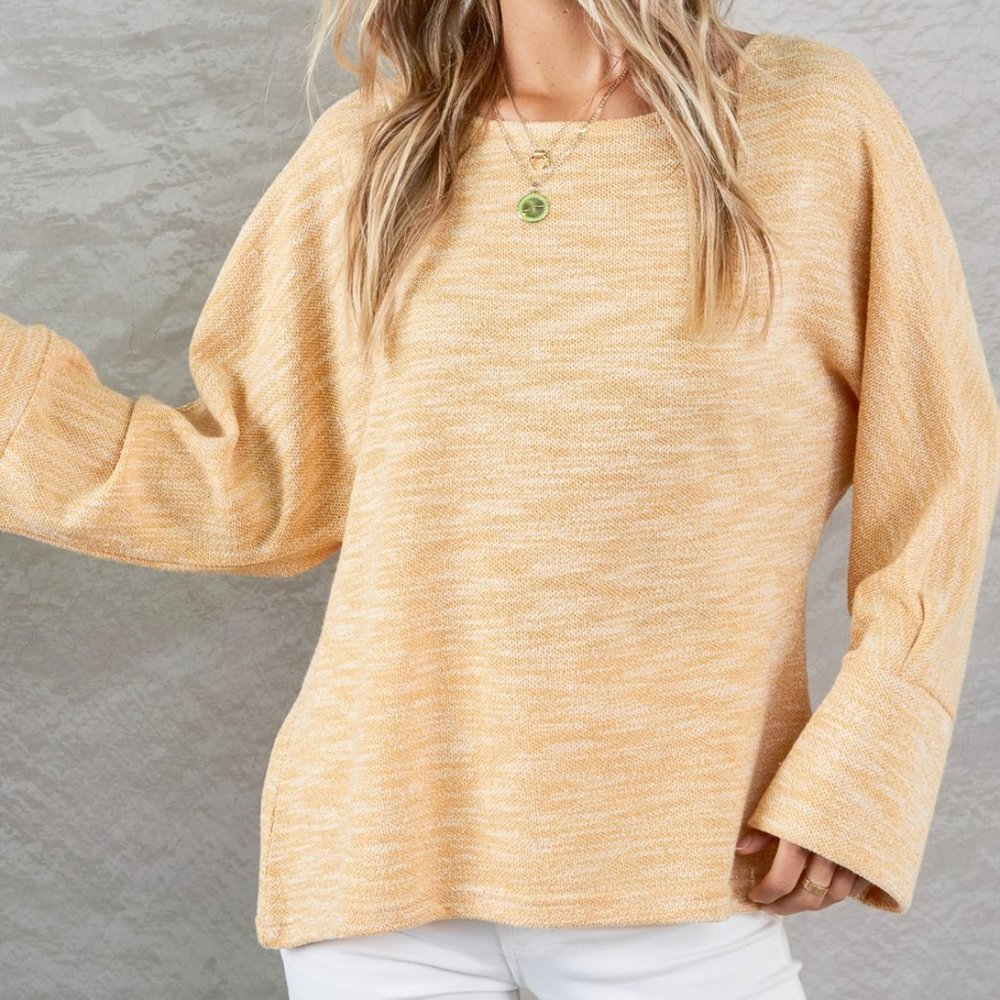 NEW! Back Button Down Sweater